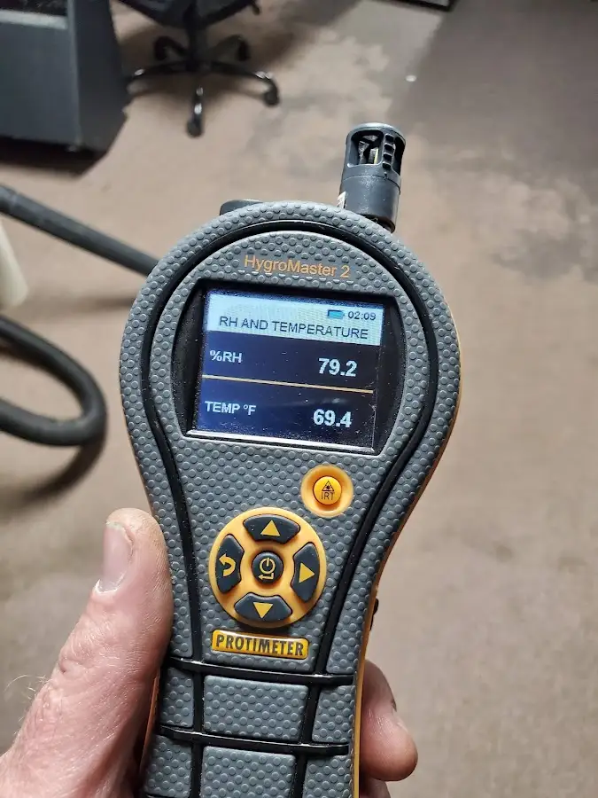 Moisture meter humidity assessment for Mold Remediation & Removal in Youngstown